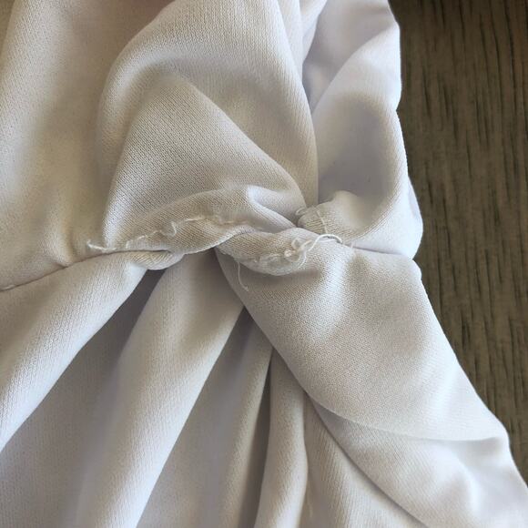 Alfani Twist Front White Minimalist Tank Blouse - L - Picture 3 of 4